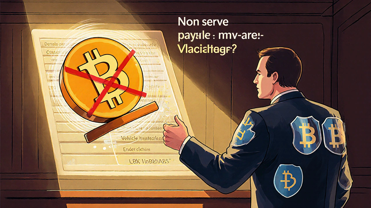 Bitcoin rifiutato come mezzo di pagamento, mentre la blockchain verifica in modo sicuro la storia dell'auto.