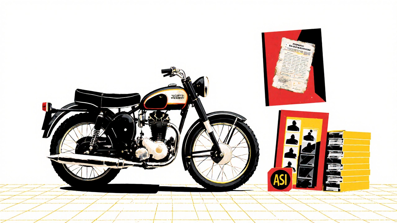 Documento di rilevanza storica moto: come ottenerlo in Italia nel 2025