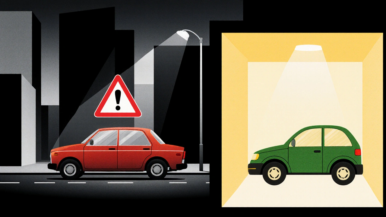 Parcheggio in strada vs box: quanto incide sul costo dell'assicurazione auto?