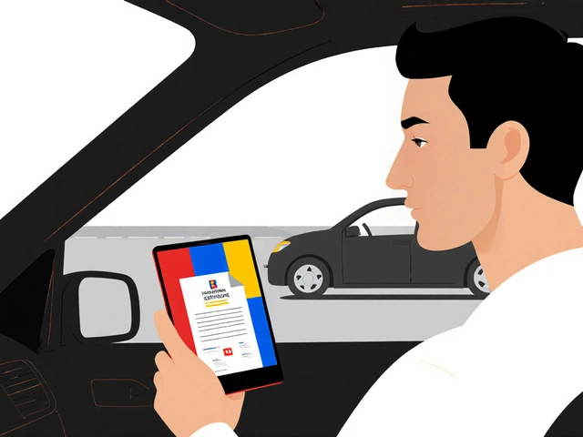 Certificato elettronico RC Auto: come mostrarlo in caso di controllo stradale