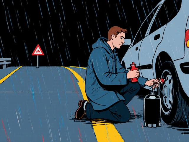 Riparazione foratura temporanea auto: come usare il kit di emergenza passo dopo passo