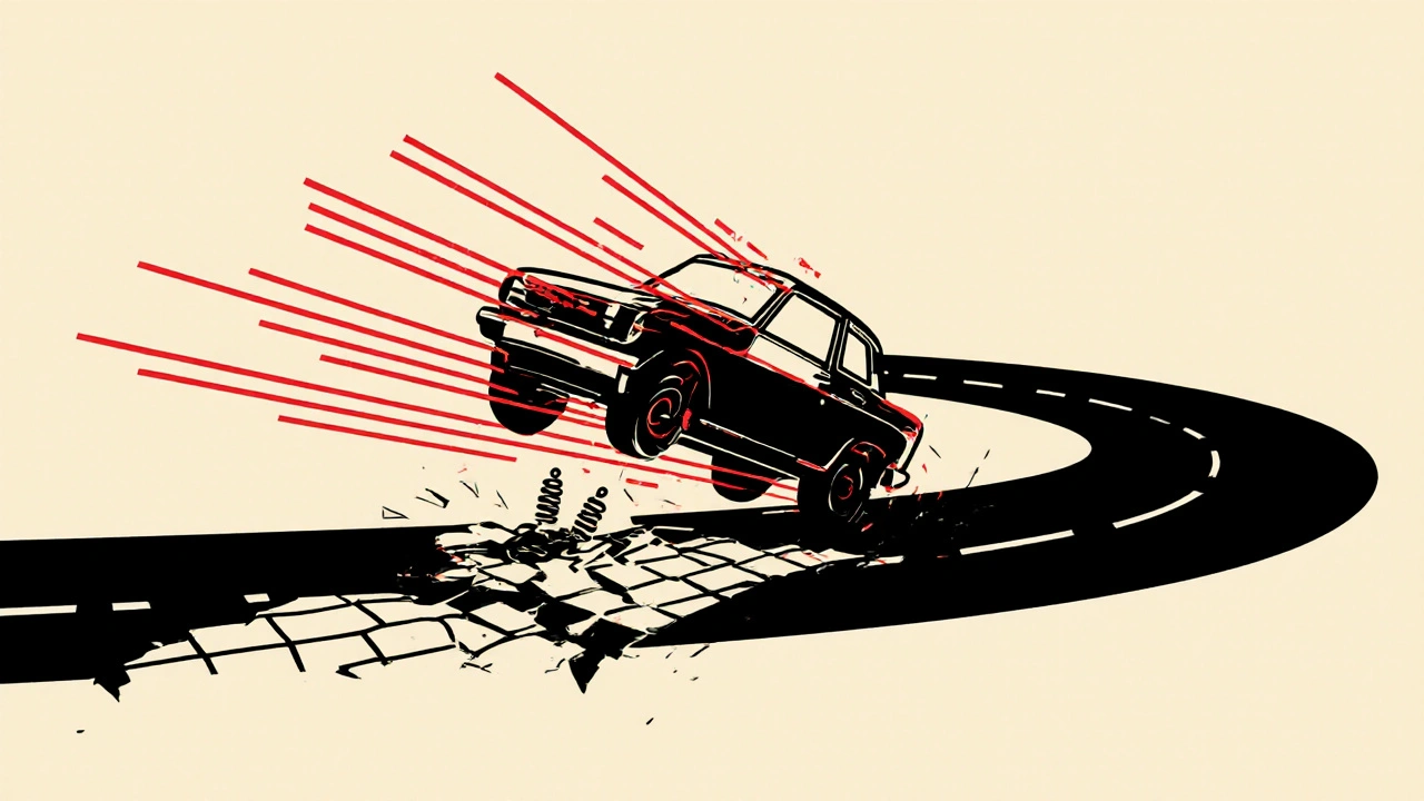 Controllo sospensioni ogni 20.000 km: sintomi di ammortizzatori scarichi e rischi