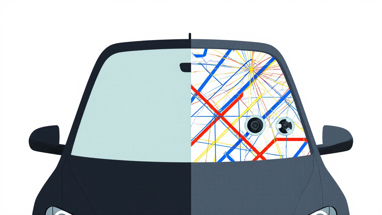 Cristalli e telecamere ADAS: guida alla riparazione del parabrezza e ricalibrazione sensori