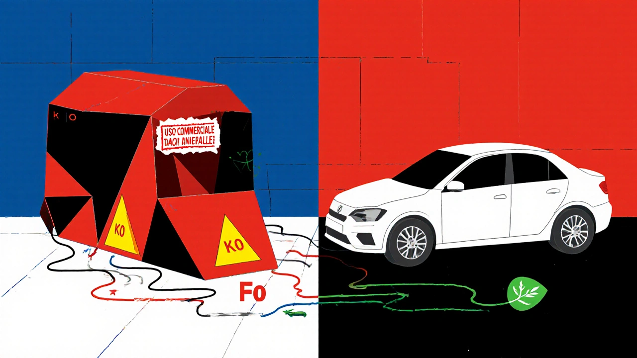 RC Auto per veicoli commerciali leggeri: cosa cambia rispetto ai privati nel 2025