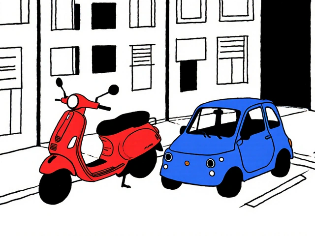 Scooter vs Auto: Costi, Praticità e Convenienza nel Traffico Urbano 2025
