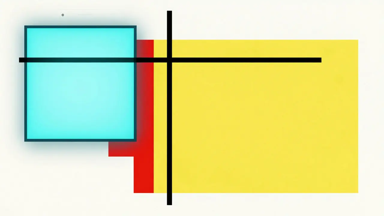 Documenti digitali e cartacei rappresentati da quadrati colorati.