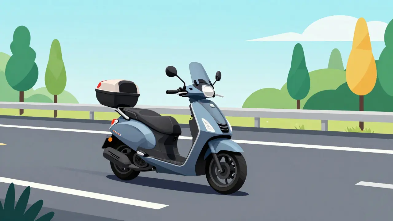 Scooter 300 e 350 cc: vantaggi su strade extraurbane e limiti in città