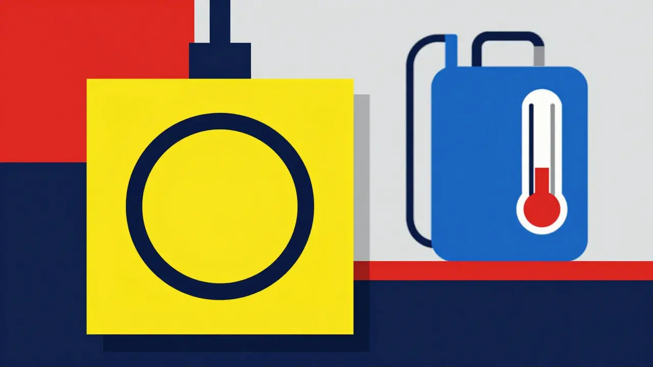 Composizione De Stijl sulla manutenzione del filtro e livello carburante
