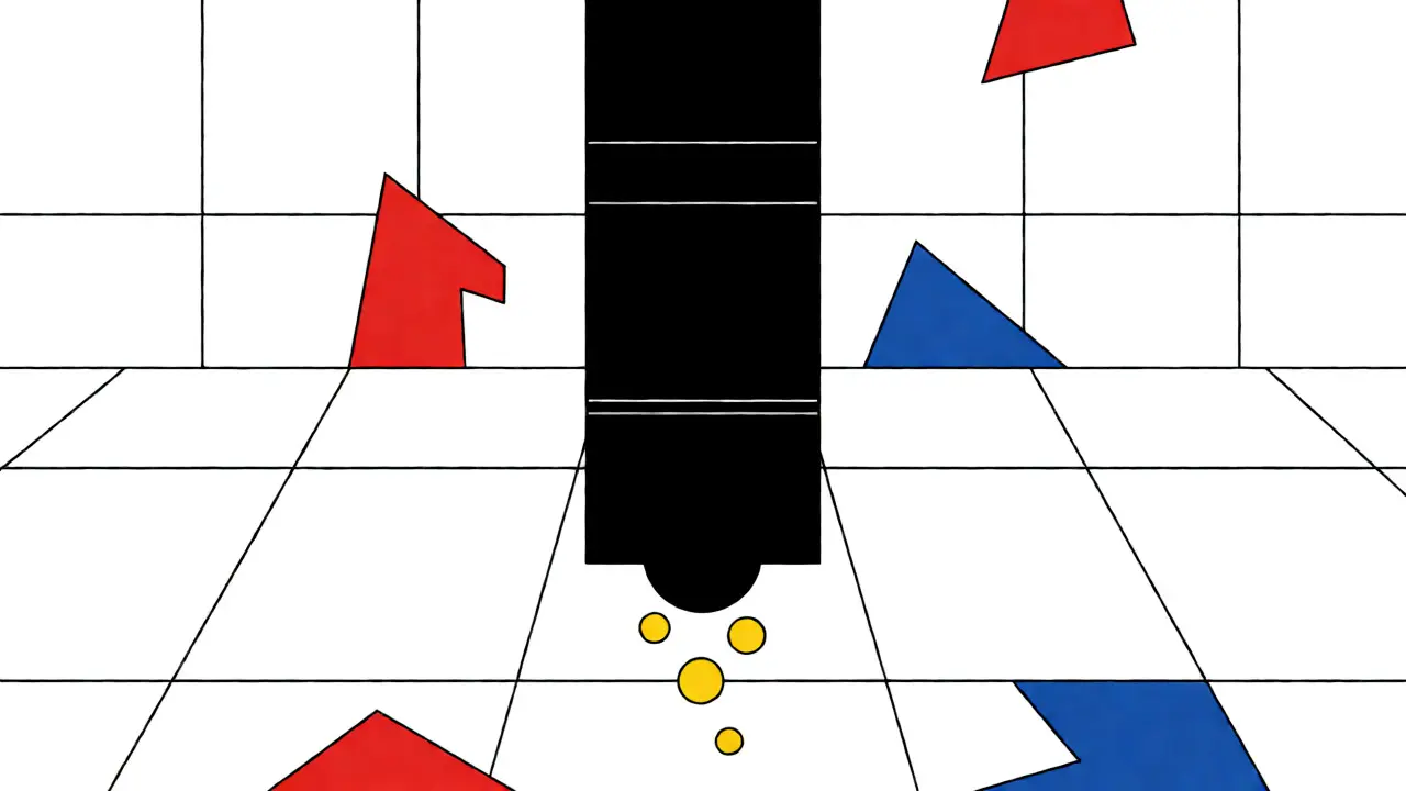 Dettaglio illustrativo di un ammortizzatore con perdita di olio